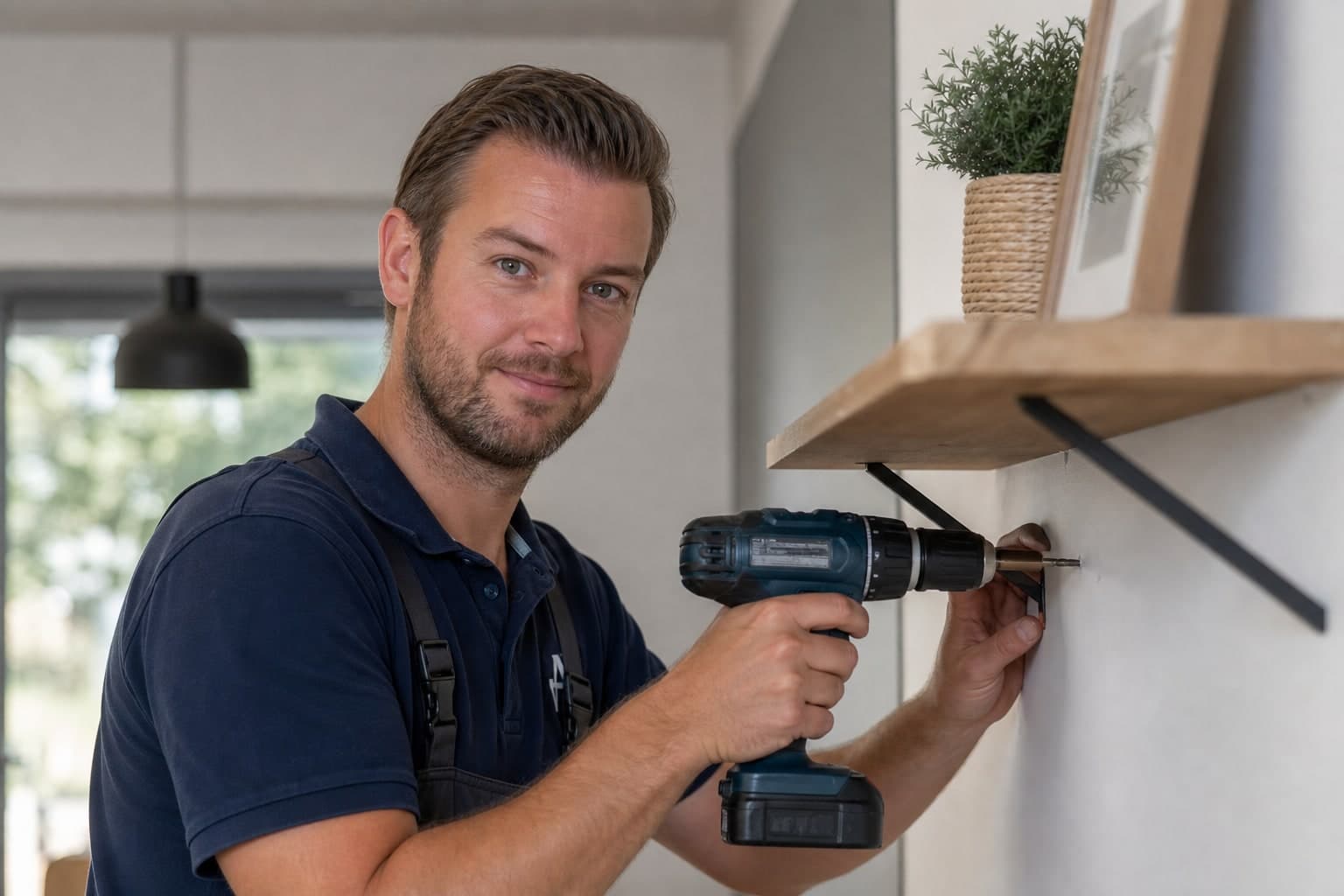 Klusbedrijf aan het werk