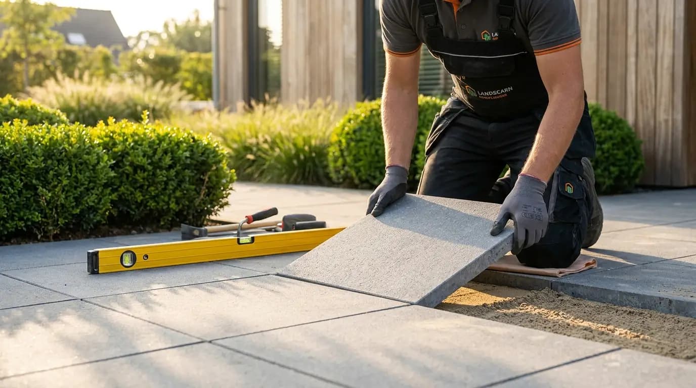 Vakman bezig met onderhoud zwembad in een Nederlandse woning